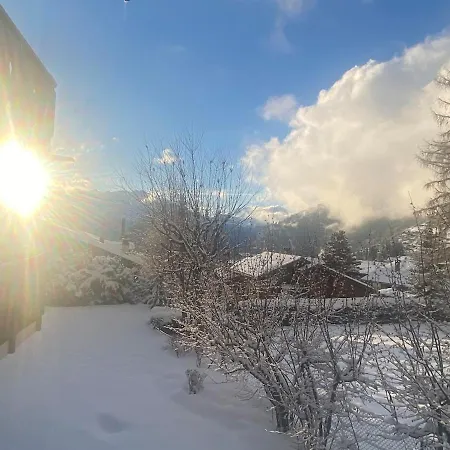 Apartment Sanctuary- Panoramic Views-ensuite-spa-gym Verbier